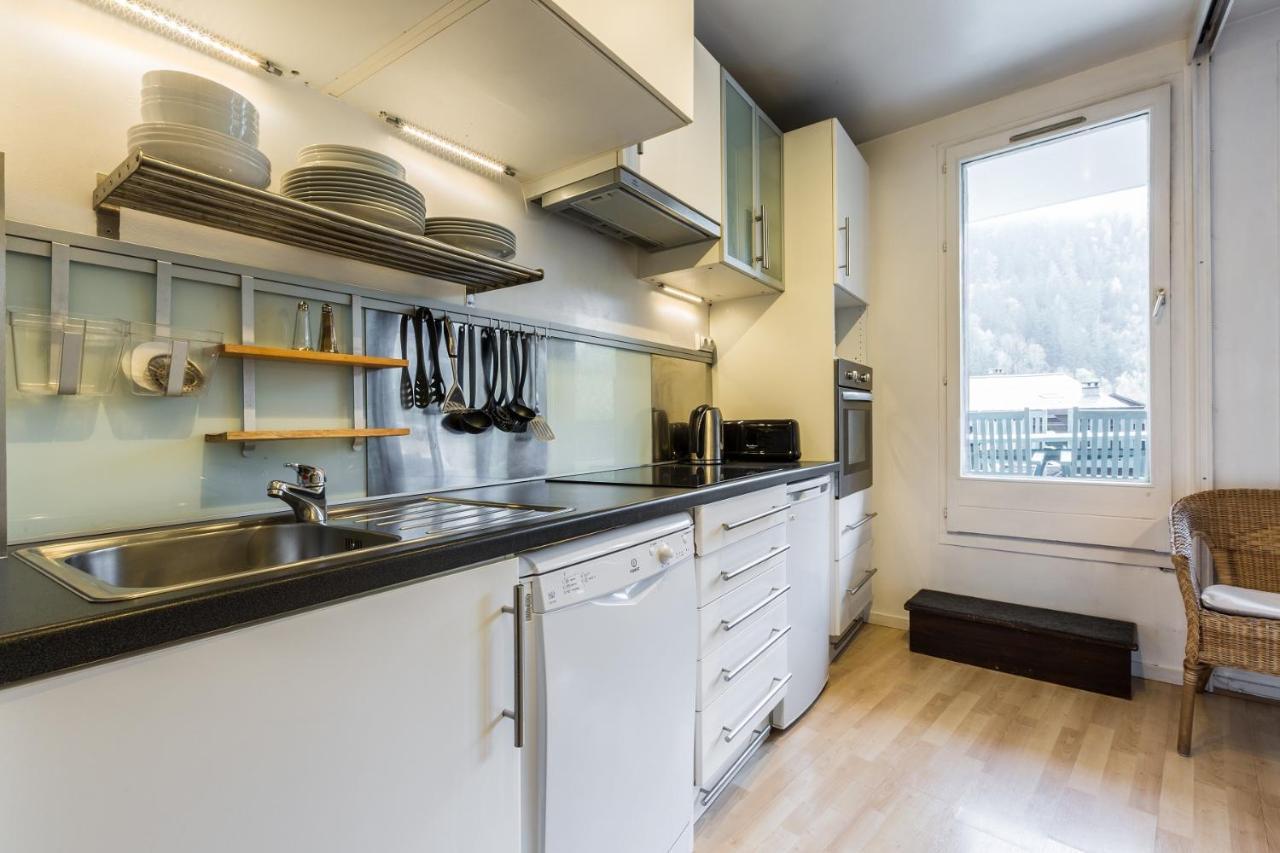 Apartment With Terrace Gentianes 1 Centre Chamonix By Aiguille Du Midi Exteriér fotografie